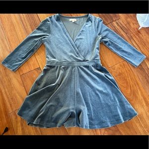 Urban Outfitters Silence + Noise Velvet Romper